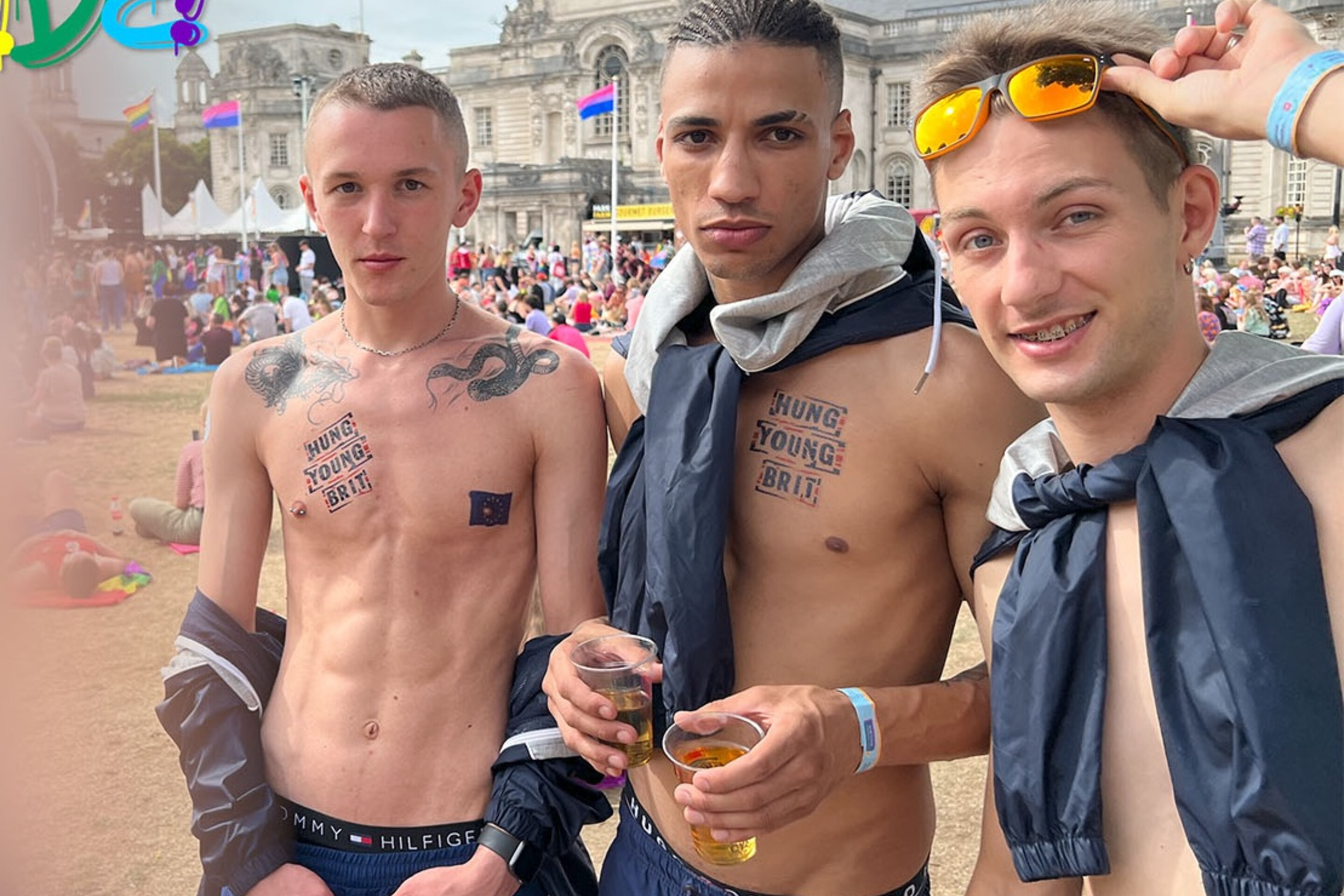 Mental Fuck-Frenzy At Cardiff Pride With Gorgeous Cocky Welsh Freal Life Kick Boxer
